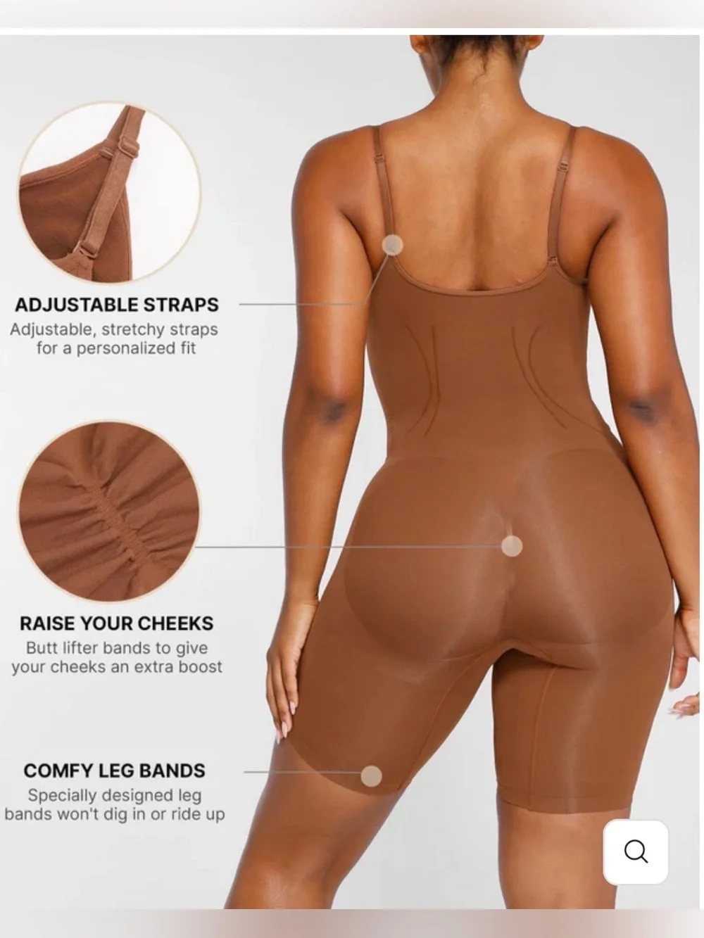 Shapellx Skin Flow Seamless Smoothing Bodysuit